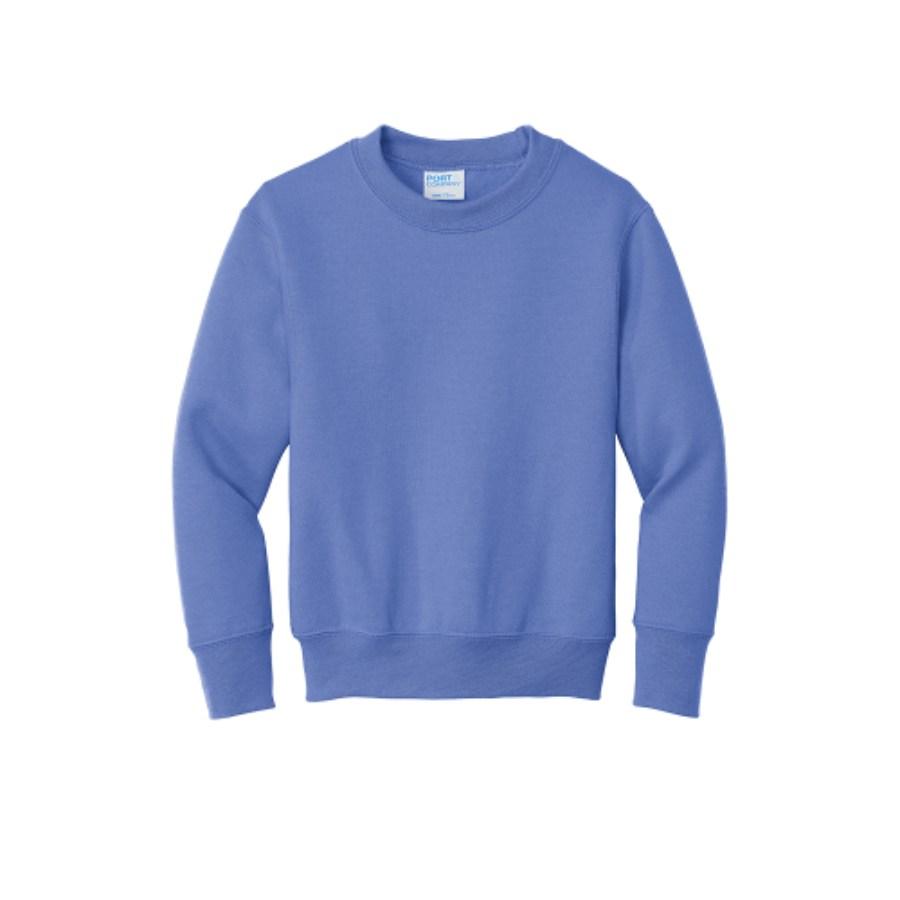 Picture of Port & Co Youth Core Fleece Crewneck Sweatshirt