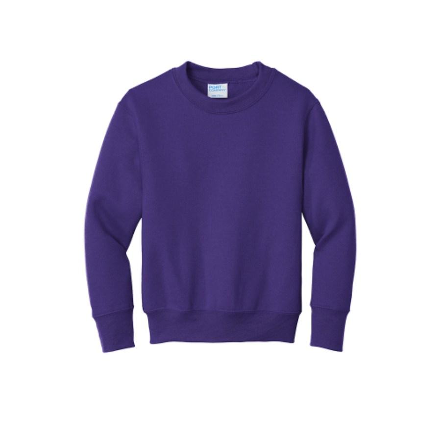 Picture of Port & Co Youth Core Fleece Crewneck Sweatshirt