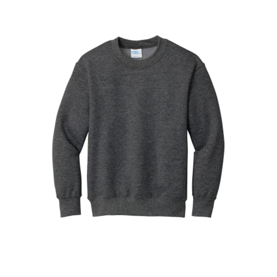 Picture of Port & Co Youth Core Fleece Crewneck Sweatshirt