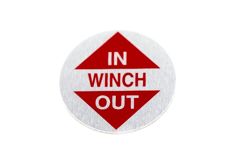 Picture of Chevron Winch In-Out Decal
