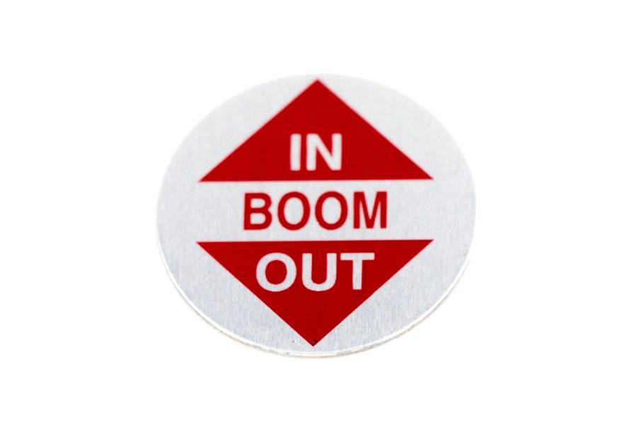 Picture of Chevron Boom In-Out Decal