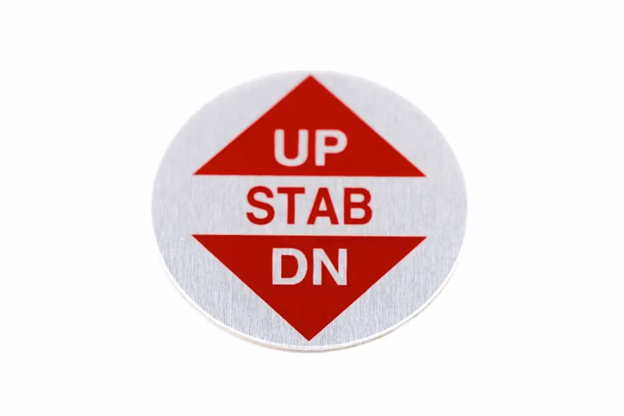Picture of Chevron Stab Up-Down Decal
