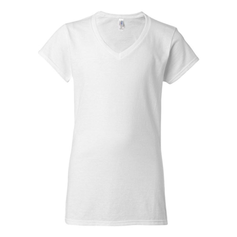 Picture of Gildan Women's Softstyle V-Neck T-Shirt