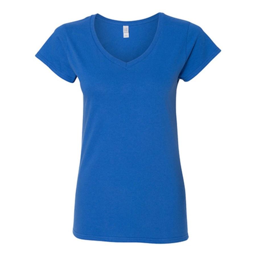 Picture of Gildan Women's Softstyle V-Neck T-Shirt