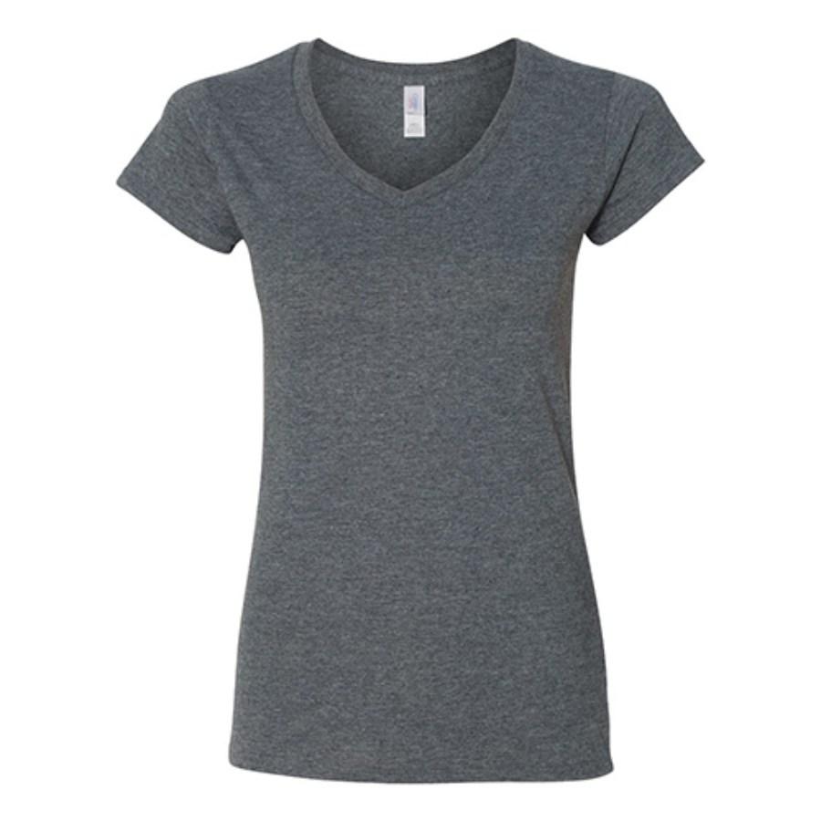 Picture of Gildan Women's Softstyle V-Neck T-Shirt