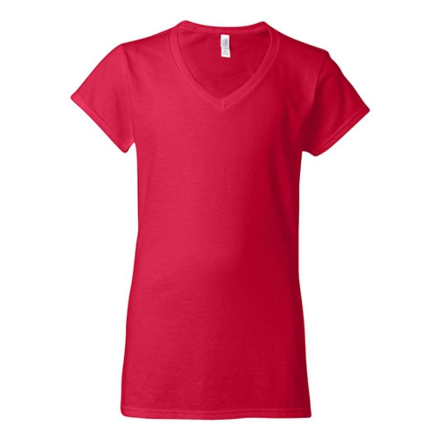 Picture of Gildan Women's Softstyle V-Neck T-Shirt