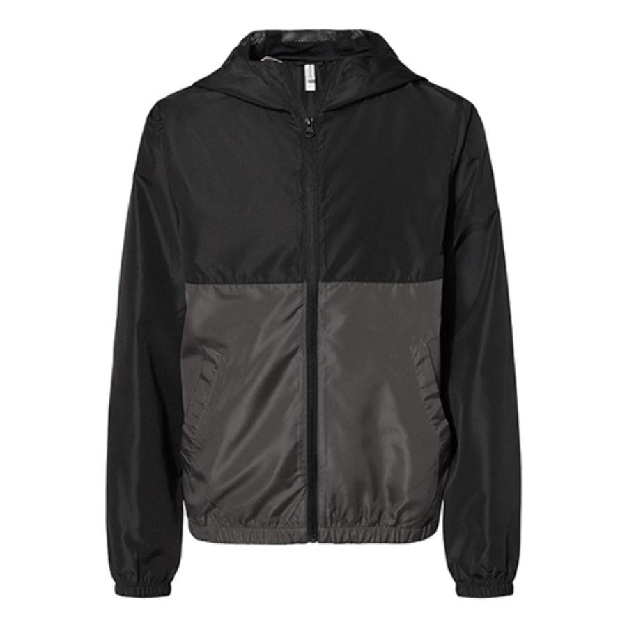 Picture of Independent Trading Co. Youth Lightweight Windbreaker Full-Zip Jacket