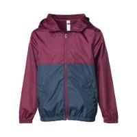 Picture of Independent Trading Co. Youth Lightweight Windbreaker Full-Zip Jacket