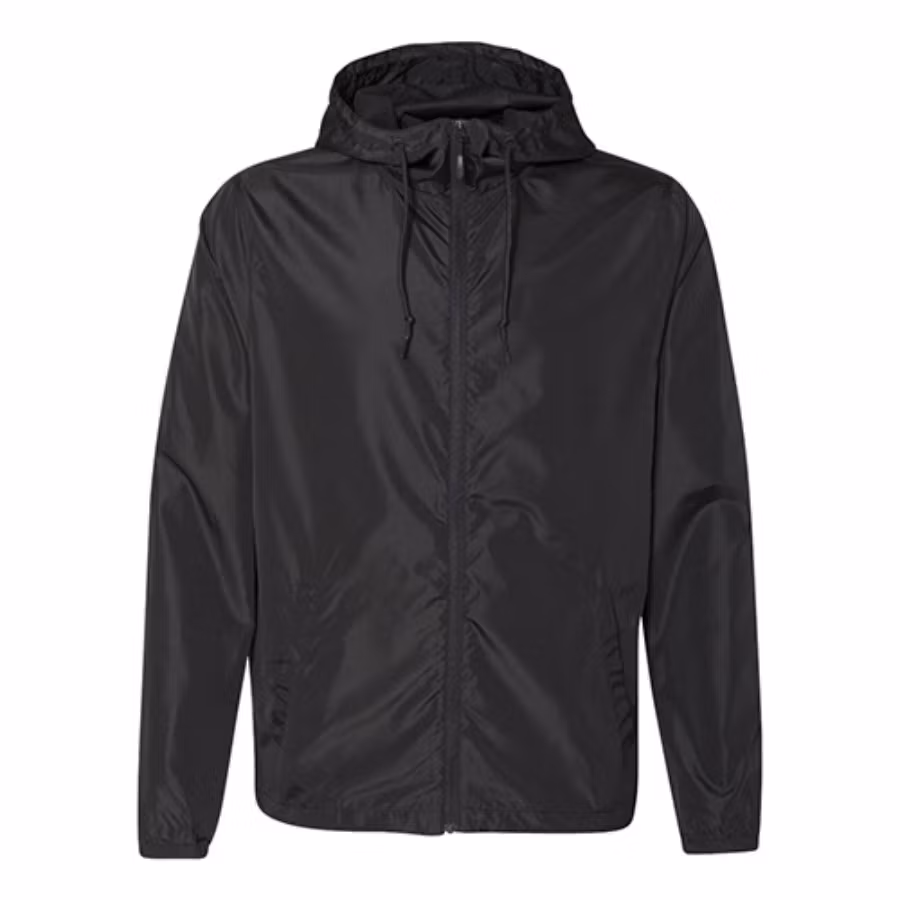 Picture of Independent Trading Co. Men's Lightweight Windbreaker Full-Zip Jacket