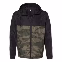 Picture of Independent Trading Co. Men's Lightweight Windbreaker Full-Zip Jacket
