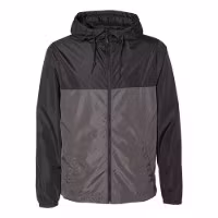 Picture of Independent Trading Co. Men's Lightweight Windbreaker Full-Zip Jacket