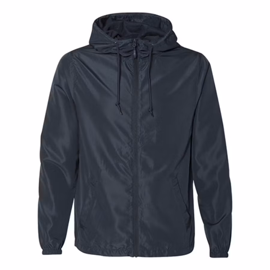 Picture of Independent Trading Co. Men's Lightweight Windbreaker Full-Zip Jacket