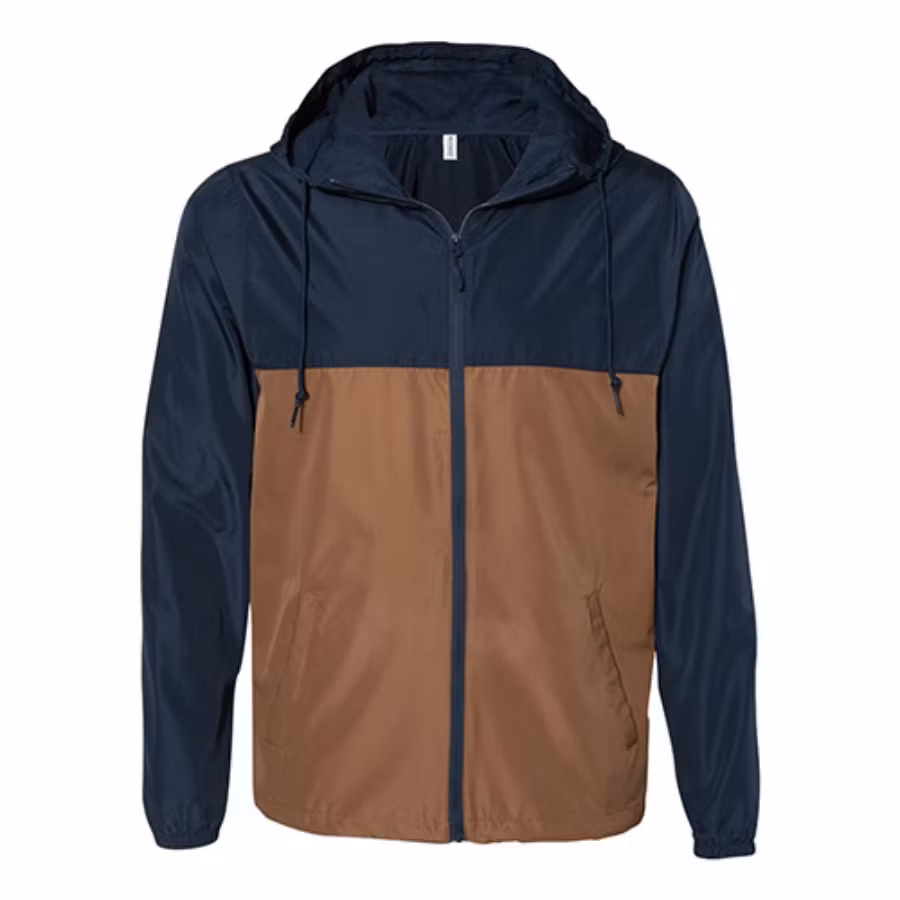 Picture of Independent Trading Co. Men's Lightweight Windbreaker Full-Zip Jacket
