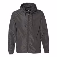 Picture of Independent Trading Co. Men's Lightweight Windbreaker Full-Zip Jacket