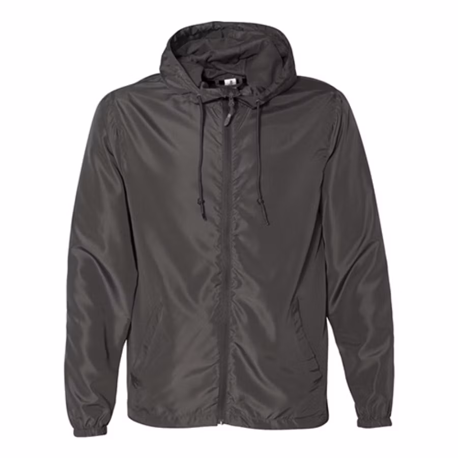 Picture of Independent Trading Co. Men's Lightweight Windbreaker Full-Zip Jacket
