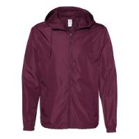 Picture of Independent Trading Co. Men's Lightweight Windbreaker Full-Zip Jacket
