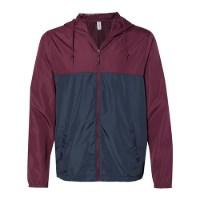 Picture of Independent Trading Co. Men's Lightweight Windbreaker Full-Zip Jacket