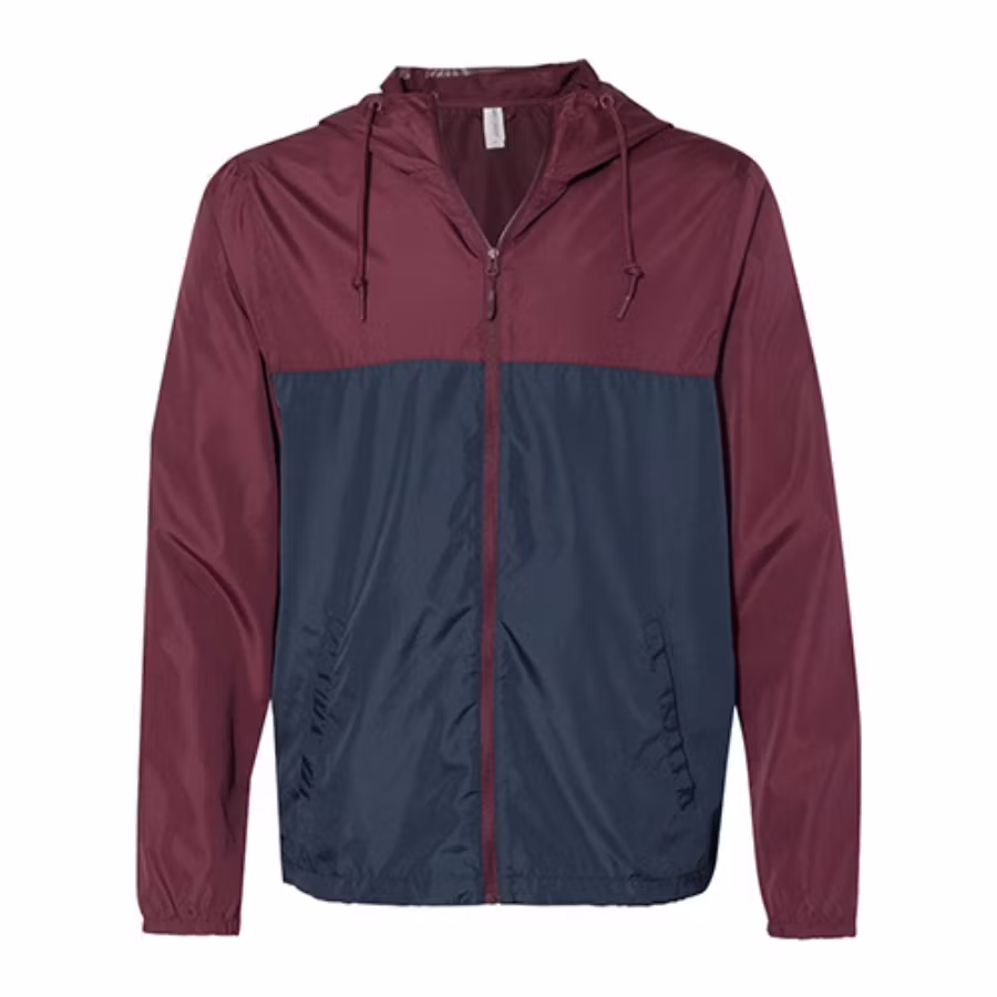 Picture of Independent Trading Co. Men's Lightweight Windbreaker Full-Zip Jacket