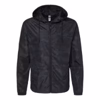 Picture of Independent Trading Co. Men's Lightweight Windbreaker Full-Zip Jacket