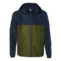 Picture of Independent Trading Co. Men's Lightweight Windbreaker Full-Zip Jacket