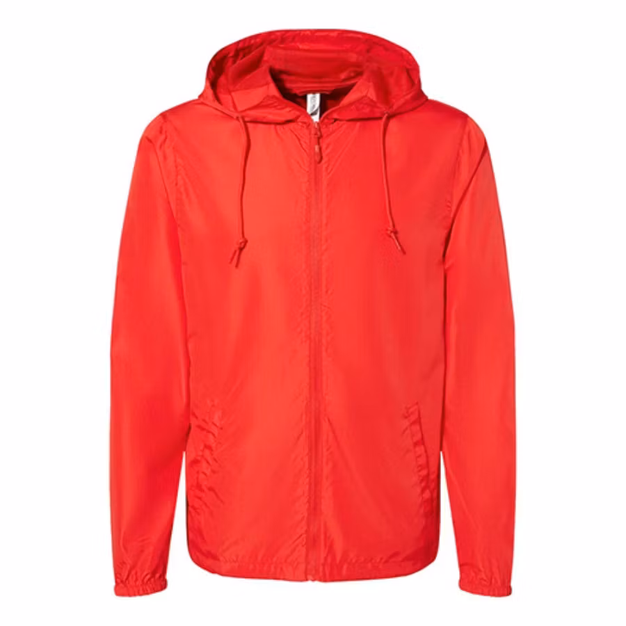 Picture of Independent Trading Co. Men's Lightweight Windbreaker Full-Zip Jacket