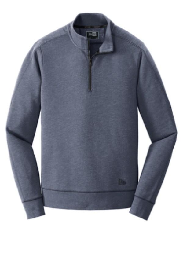 Picture of New Era Tri-Blend Fleece 1/4-Zip Pullover