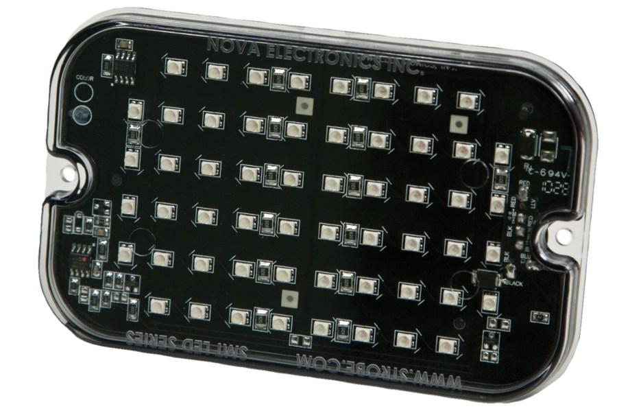 Picture of AW Direct Red Lens LED Flashing Warning Light