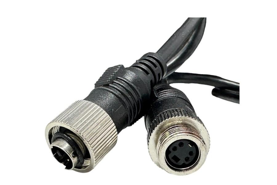 Picture of Safety Vision Camera Cables Both ends have threaded Connectors