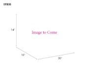 Picture of Buyers Black Steel Compact Single T-Handle Latch Underbody Toolbox