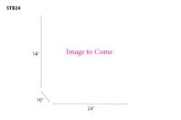 Picture of Buyers Black Steel Compact Single T-Handle Latch Underbody Toolbox