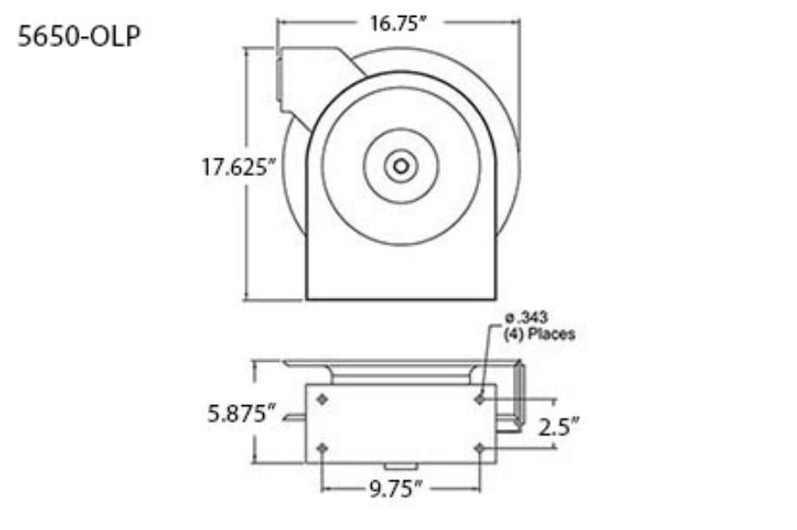 Picture of Reelcraft 5000 Series Premium Duty Air/Water Hose Reels