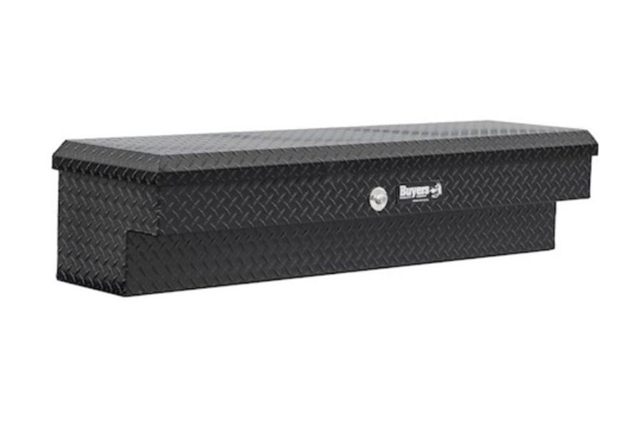 Picture of Buyers Gloss Black Diamond Tread Alum Lo-Sider Truck Box
