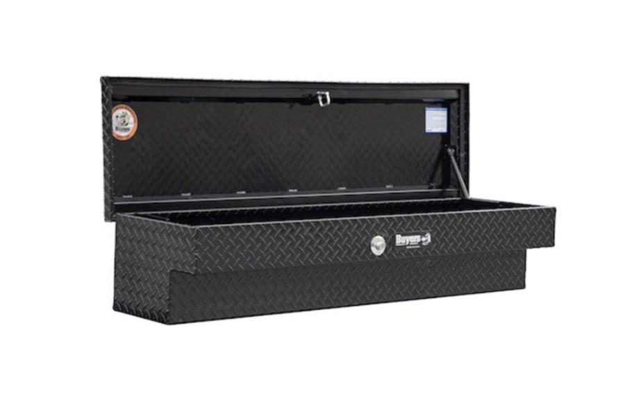 Picture of Buyers Gloss Black Diamond Tread Alum Lo-Sider Truck Box