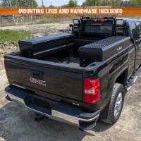 Picture of Buyers Gloss Black Diamond Tread Alum Lo-Sider Truck Box