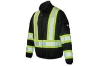 Tough Duck Zip Front Fleece Safety Jacket