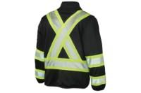 Picture of Tough Duck Quilt-Lined Hooded Safety Jac-Shirt