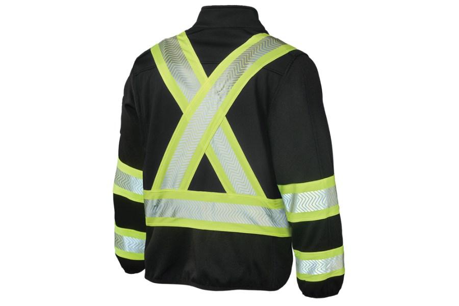 Picture of Tough Duck Quilt-Lined Hooded Safety Jac-Shirt