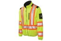 Picture of Tough Duck Quilt-Lined Hooded Safety Jac-Shirt