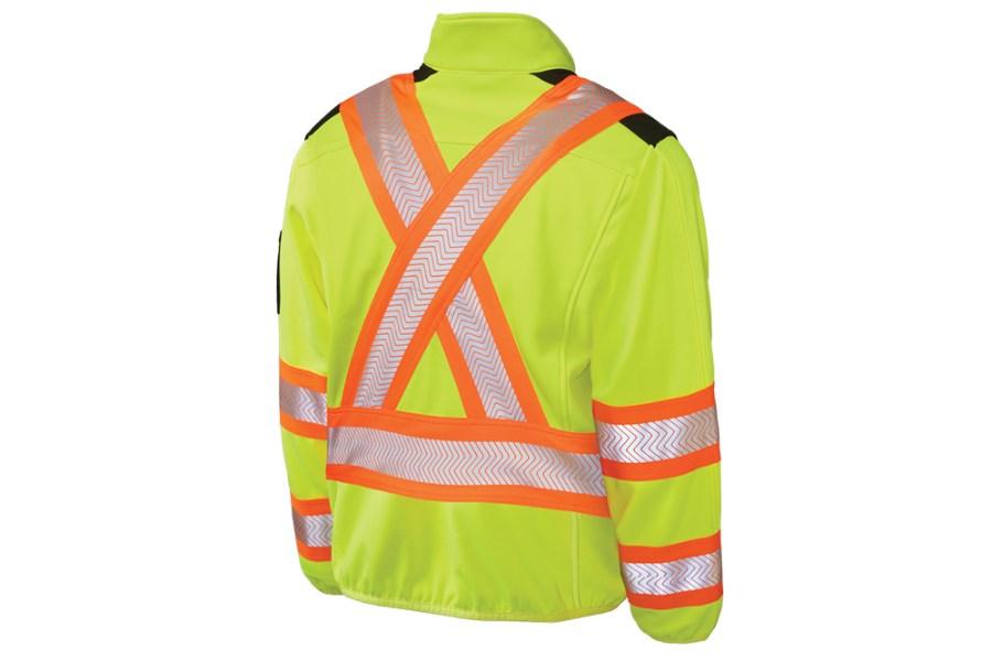 Picture of Tough Duck Zip Front Fleece Safety Jacket