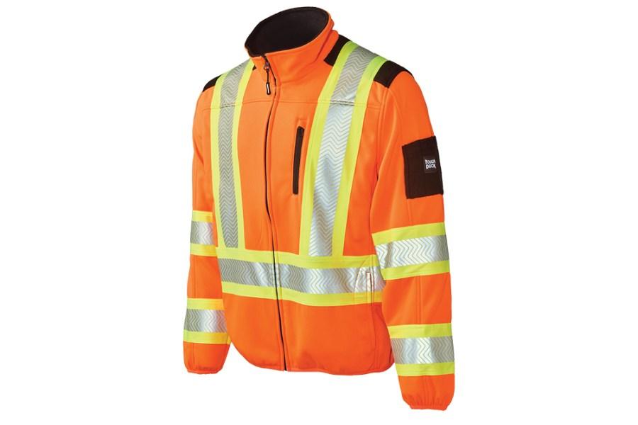 Picture of Tough Duck Quilt-Lined Hooded Safety Jac-Shirt
