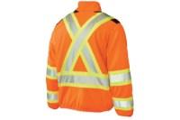 Picture of Tough Duck Zip Front Fleece Safety Jacket