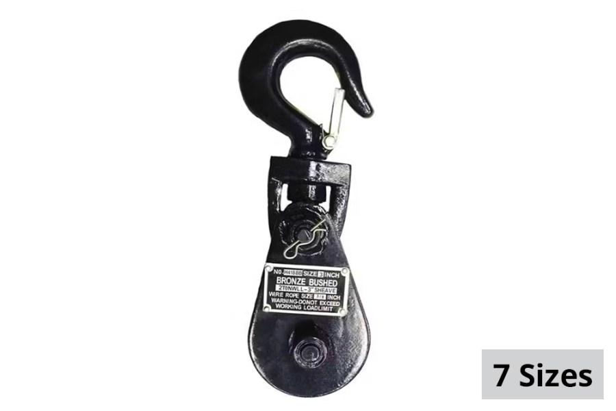 Picture of B/A Products Snatch Blocks w/ Latched Swivel Hook