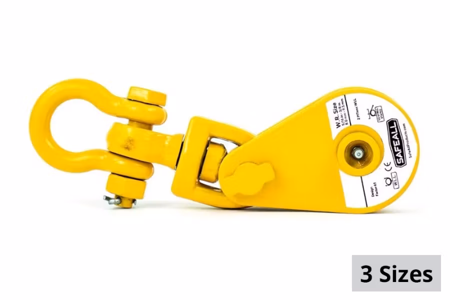 Picture of SafeAll Snatch Block with Swivel Shackle