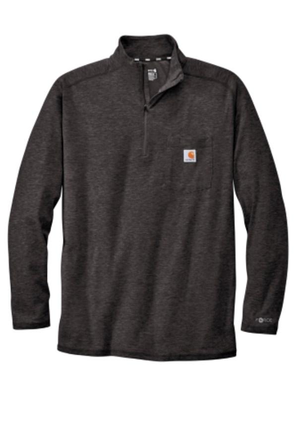 Picture of Carhartt Force 1/4-Zip Long Sleeve T-Shirt