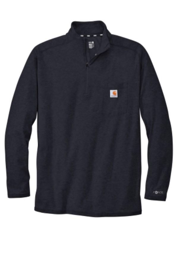 Picture of Carhartt Force 1/4-Zip Long Sleeve T-Shirt