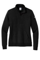 Picture of Nike Women's Club Fleece Sleeve Swoosh 1/2-Zip