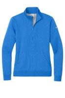 Picture of Nike Women's Club Fleece Sleeve Swoosh 1/2-Zip