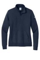 Picture of Nike Women's Club Fleece Sleeve Swoosh 1/2-Zip