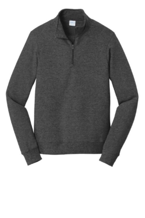 Picture of Port & Co Fan Favorite Fleece 1/4-Zip Pullover Sweatshirt