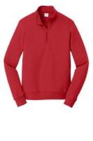 Picture of Port & Co Fan Favorite Fleece 1/4-Zip Pullover Sweatshirt